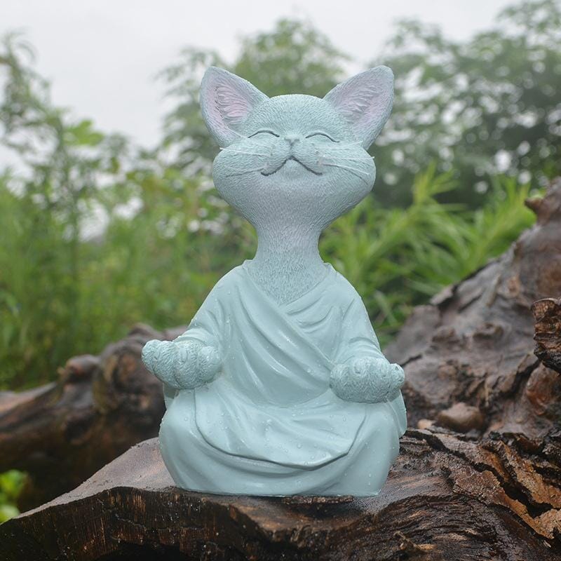 Buddha Katt Prydnad