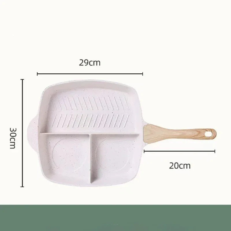 3-in-1 Multifunctional Non-Stick Frying Pan
