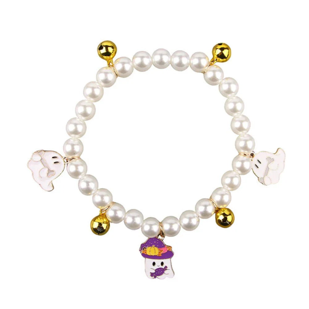 3pcs Pearl Necklace For Dogs And Cats Fashion For Pets