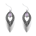 Women's Retro Ethnic Style Leaf Earrings