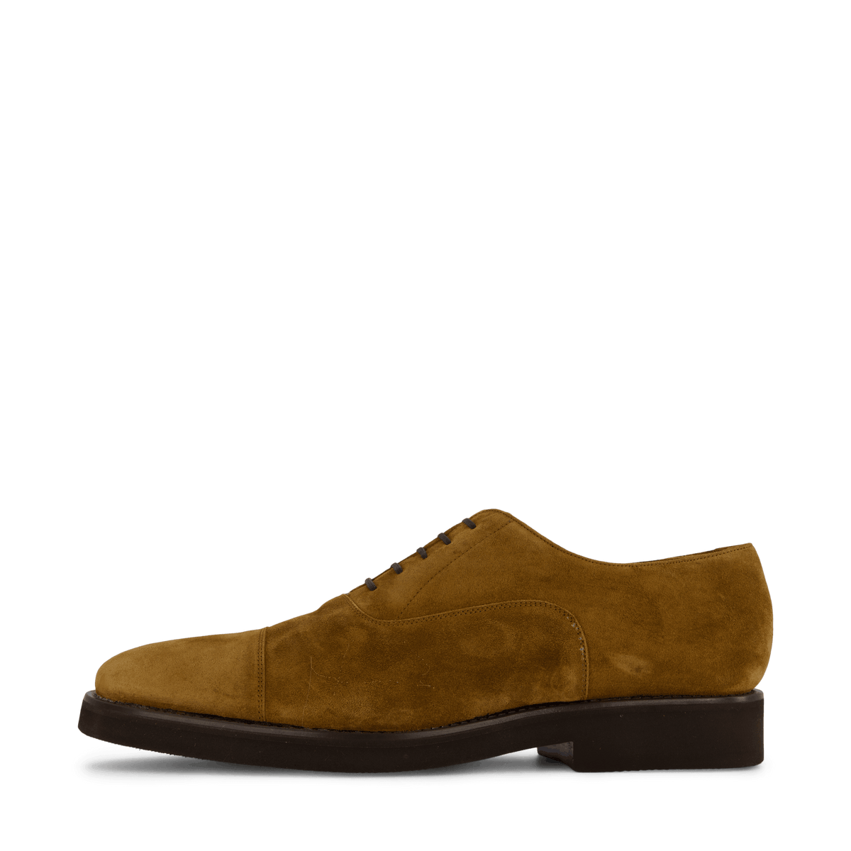 Cap Toe Oxford (rubber Sole) Tabacco