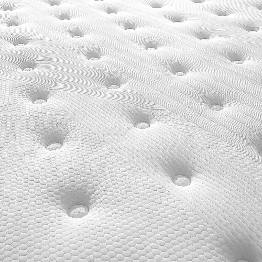 Cappuccino Taupe Bed with Mattress Set-4