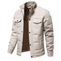 Casual Fashionable Stand Collar Coat Men's Jacket