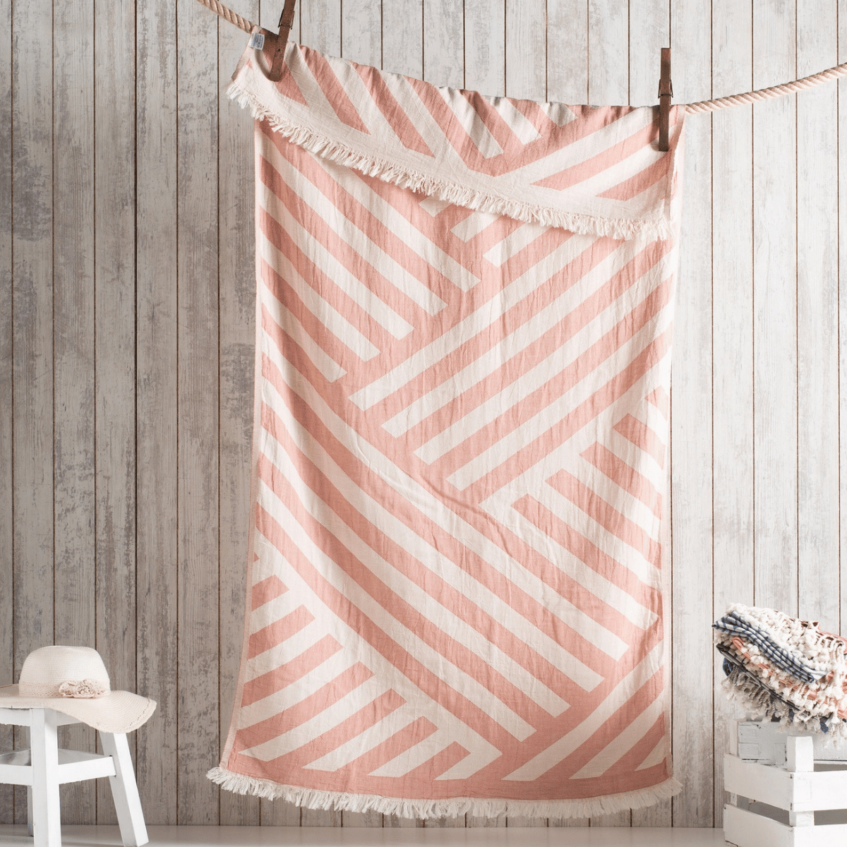 Hamamhandduk Chevron