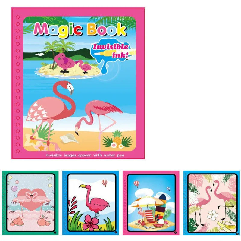 Children's Magic Water Coloring & Painting Books