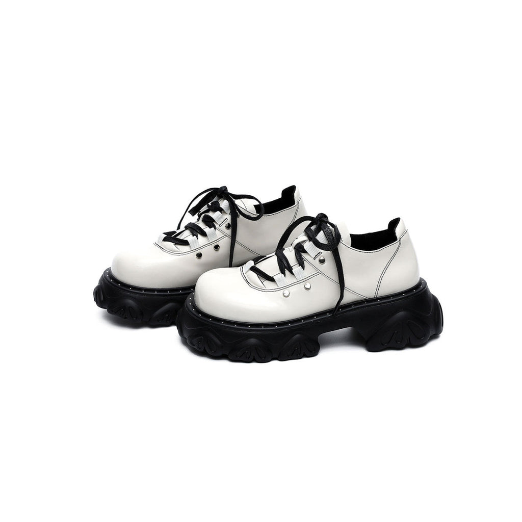 Chunky Platform Lace Ups-3