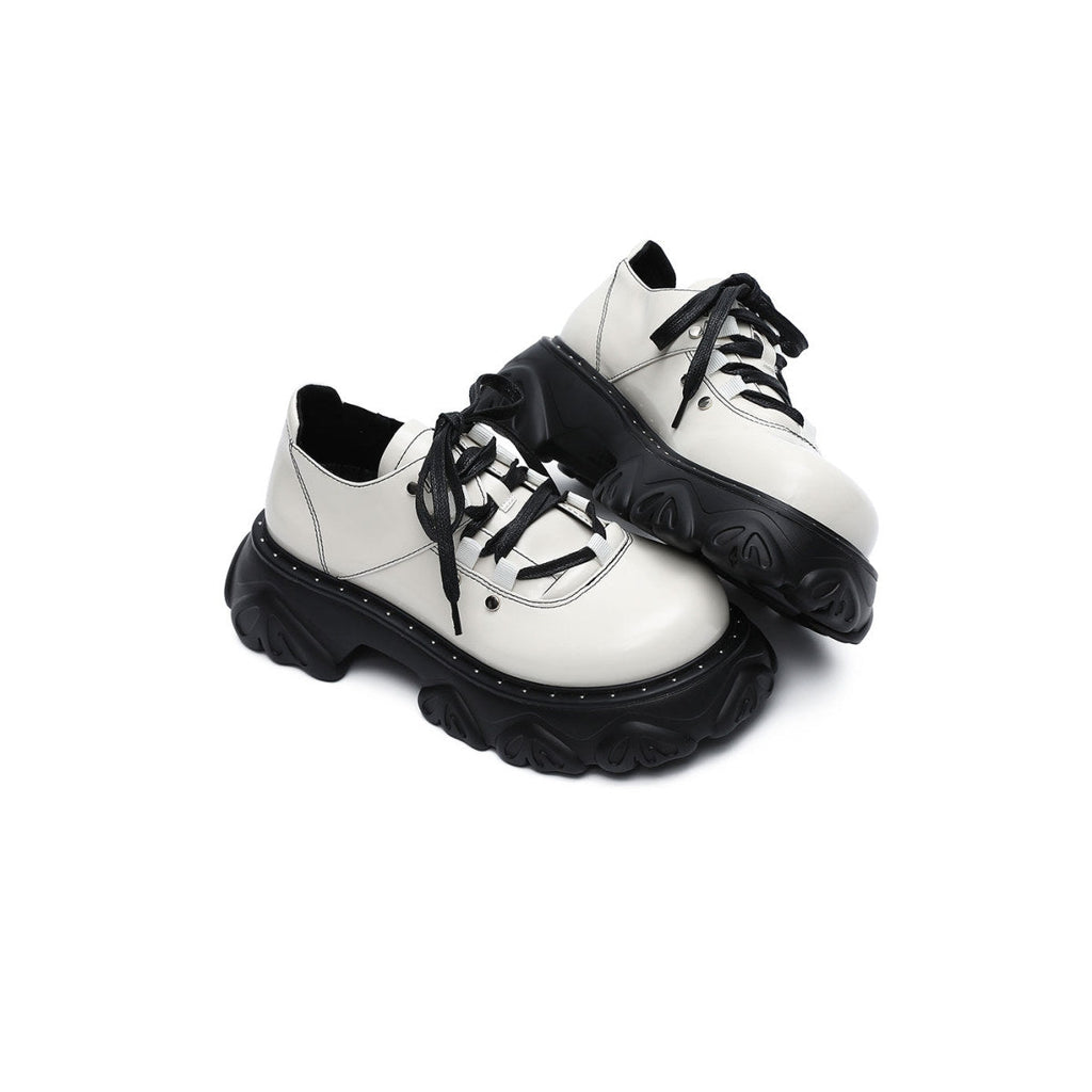 Chunky Platform Lace Ups-4
