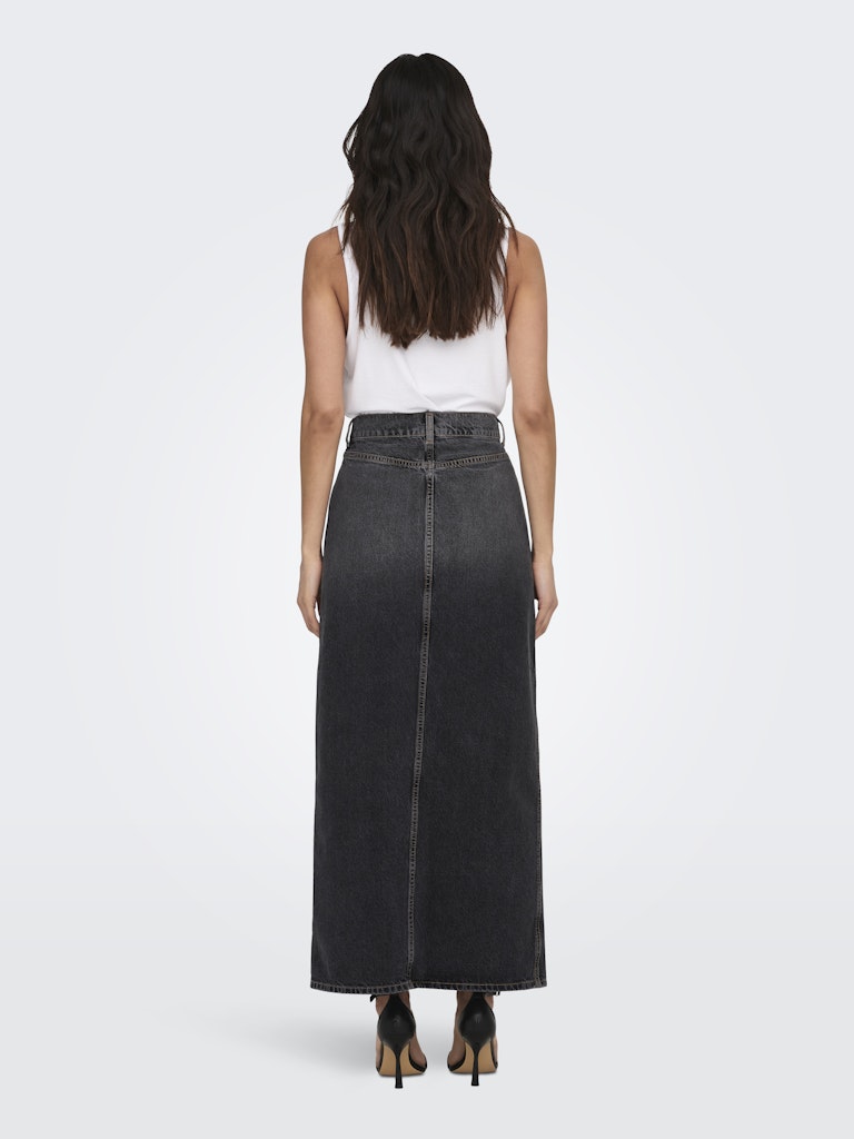 CILLA LONG SLIT SKIRT DNM