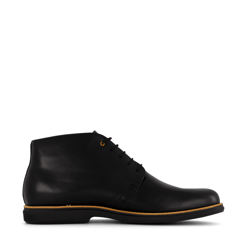 City Groove Chukka Jet Black