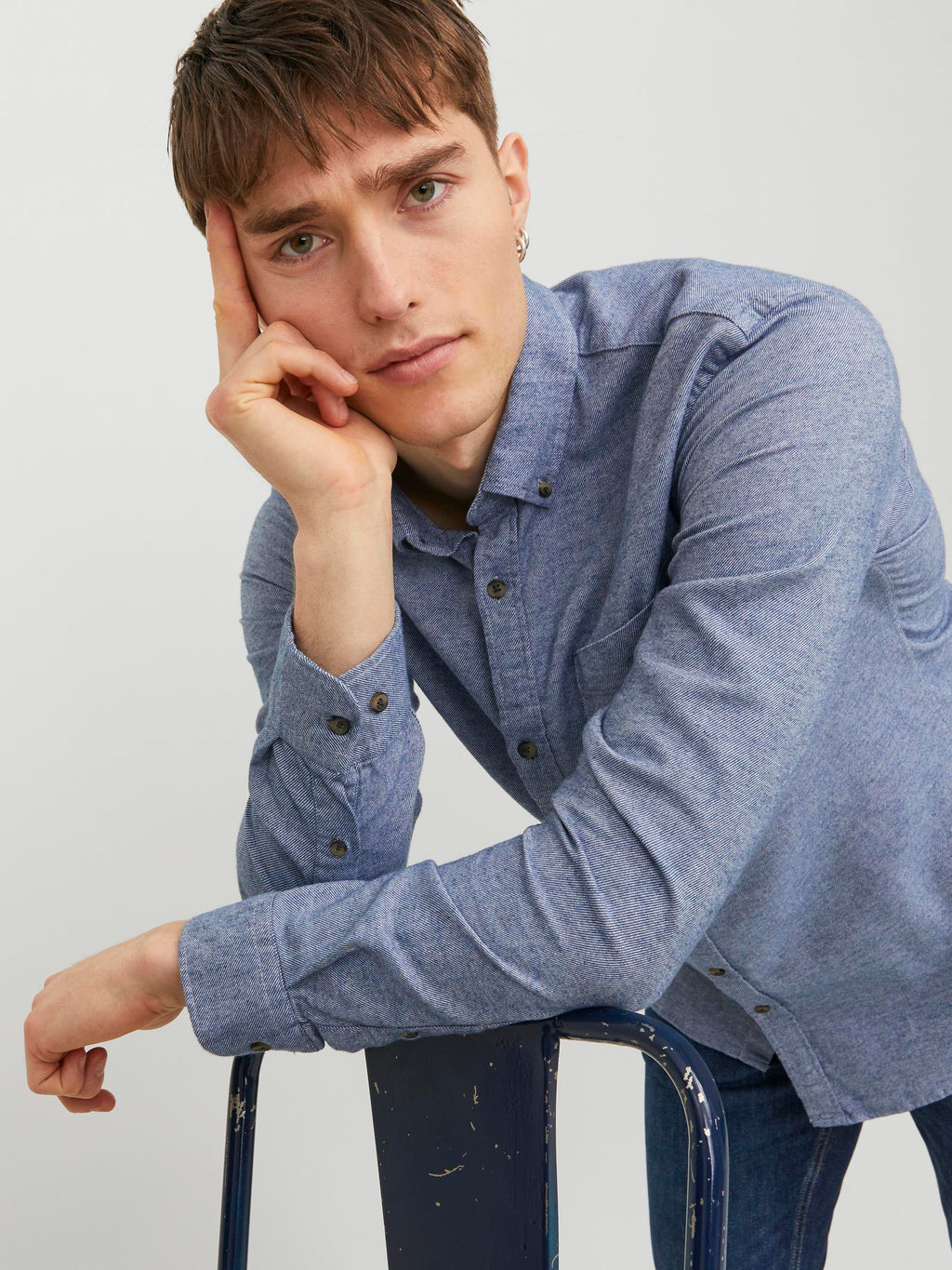 CLASSIC MELANGE SHIRT LS