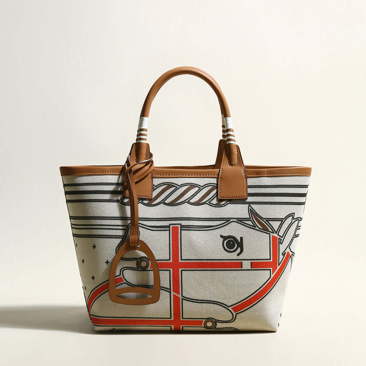 Colorful Abstract Top Handle Bag-5