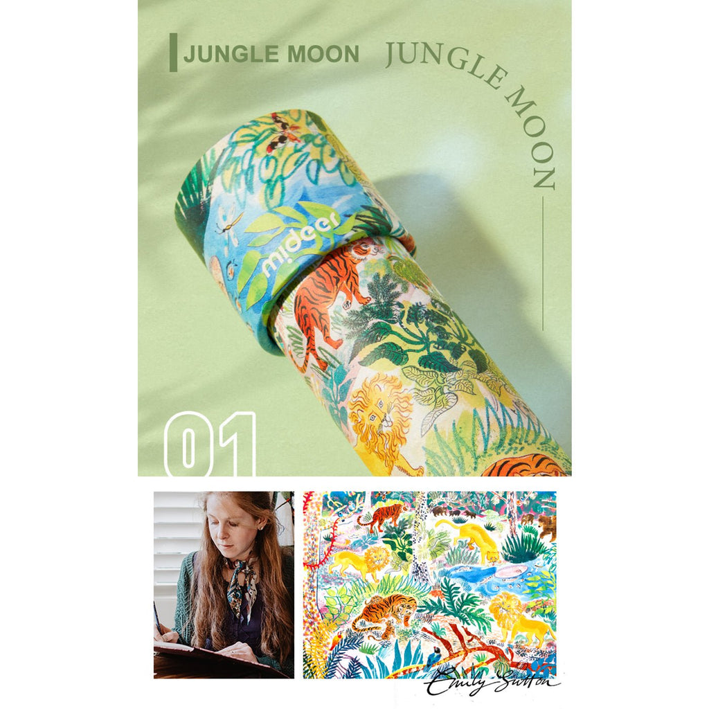 Colorful Kaleidoscope - Jungle Moon-1