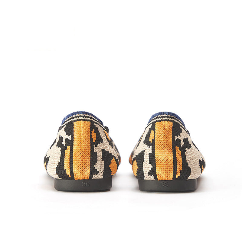 Comfortable Leopard Print Pointed Toe Flats-2
