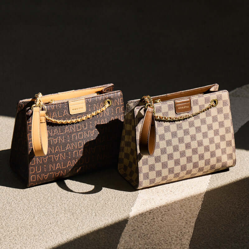 Corporate Large Capacity Monogram Shoulder Bag-1