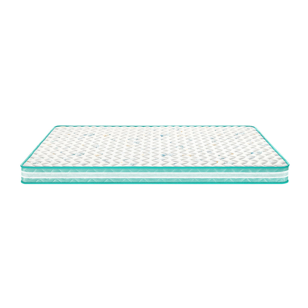 Cream Bubble Bed and Mattress for Children-1