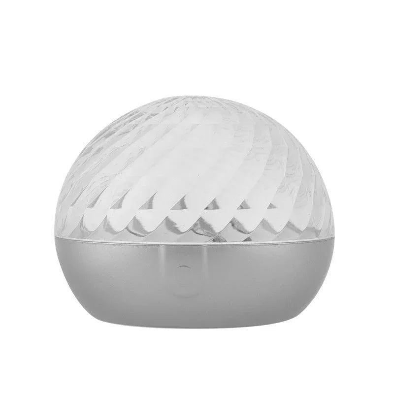 Creative Rotating Water Ripple Small Night Bedside Lamp