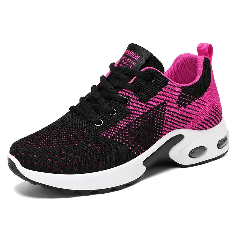 Cushioning Fitness Sports Sneakers Running Shoes For Women
