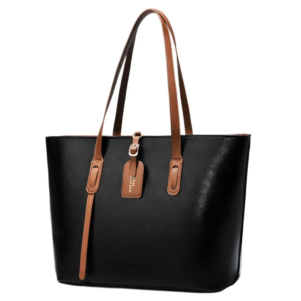 Leather Shoulder Messenger Bag Versatile High Quality Handbag For Women