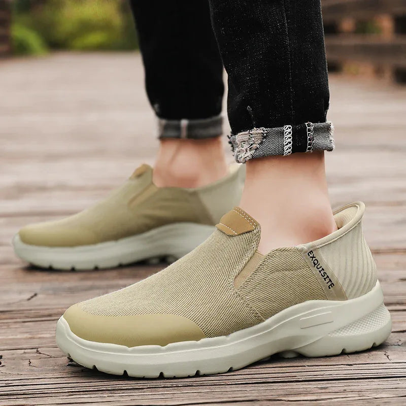 Men's Casual Plus Size Canvas Loafers