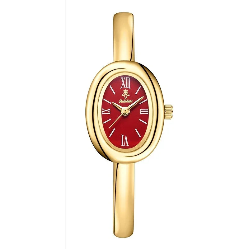 Women's Multifunctional Oval Retro Quartz Watch