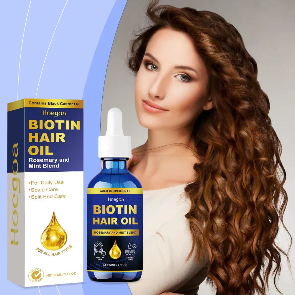 Moisturizing & Nourishing Biotin Hair Care Oil