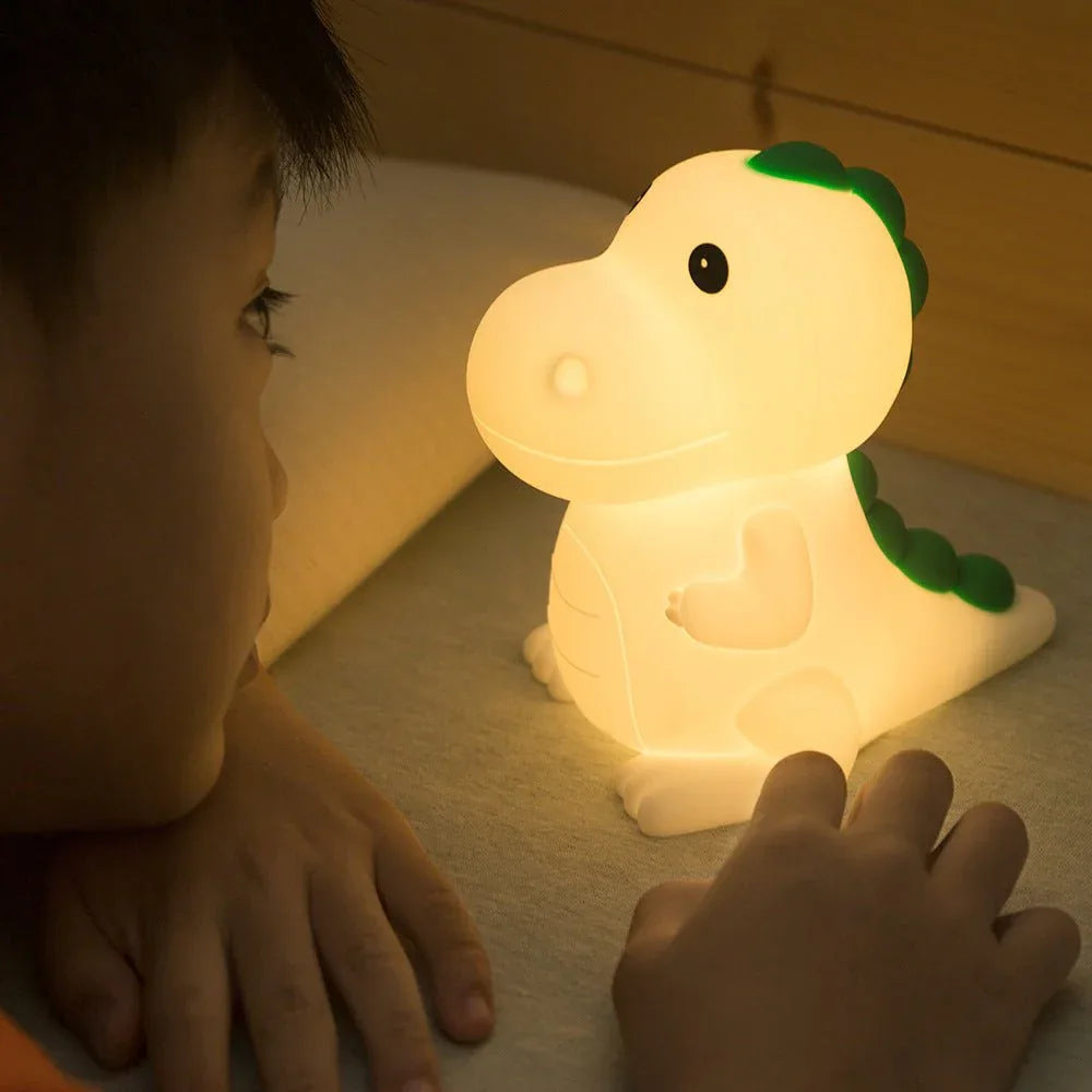 Dinosaur Silicone Table Bedside Lamp