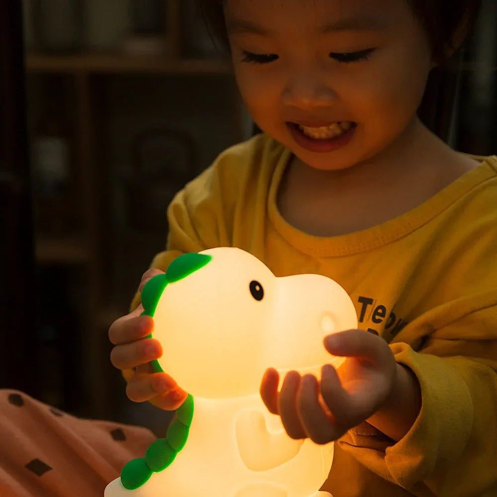 Dinosaur Silicone Table Bedside Lamp