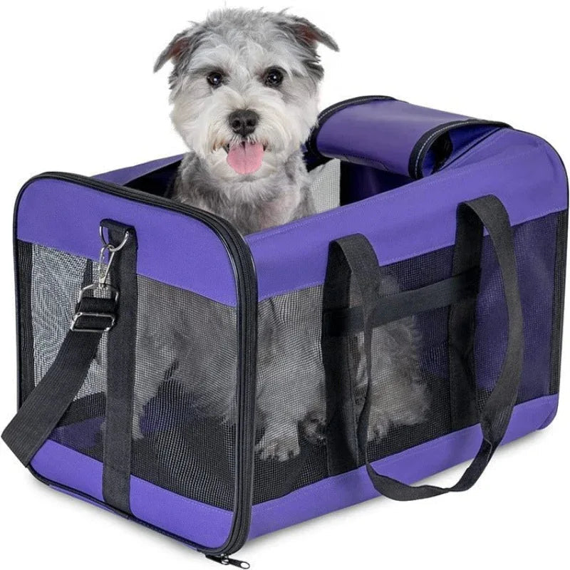 Dog Cat Foldable Transportation Pet Carrying Handbag