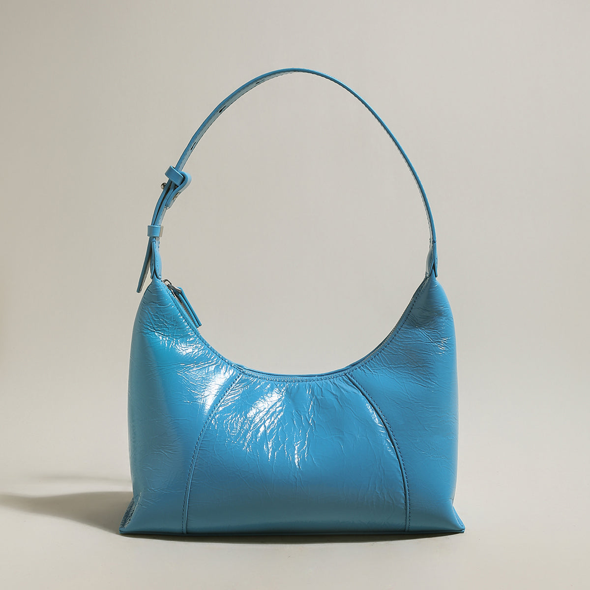 Emmanuelle Leather Shoulder Bag-3