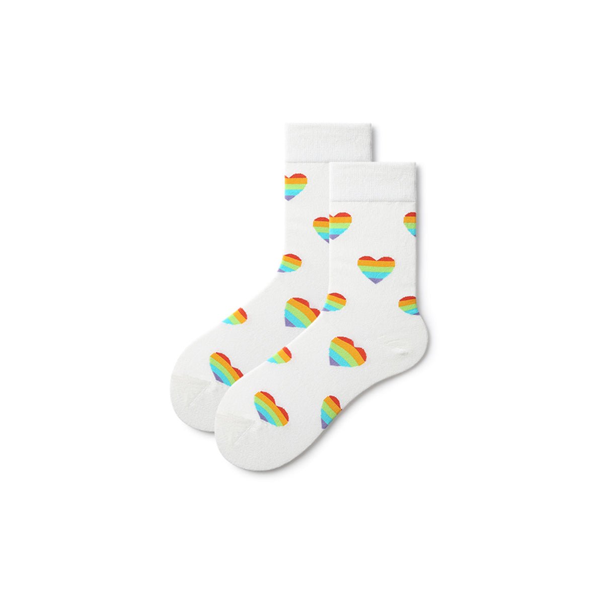 Equal Love All-season Unisex Crew Socks-0