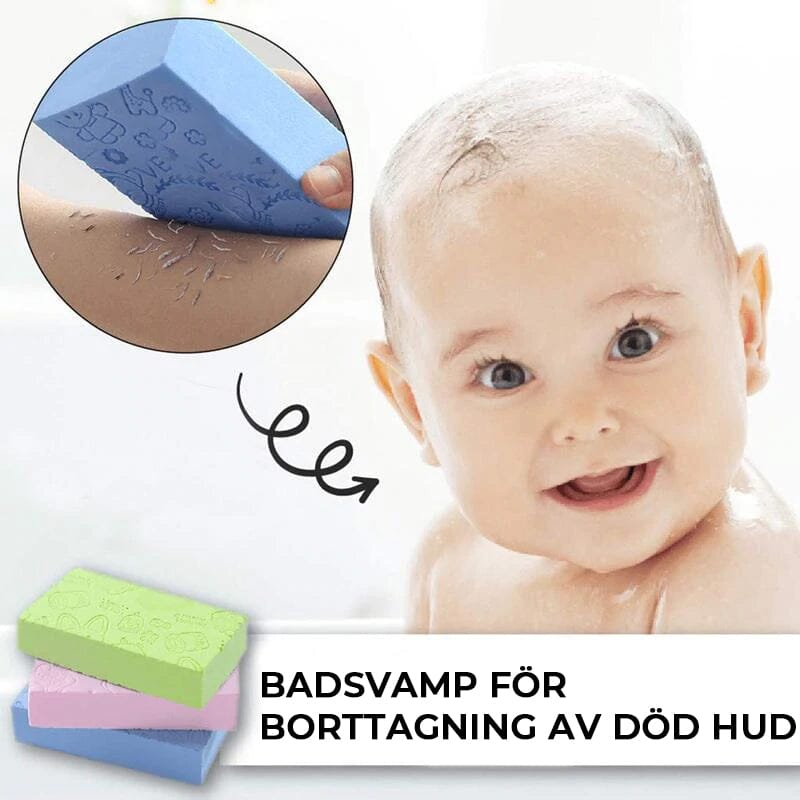 Exfolierande Badsvamp