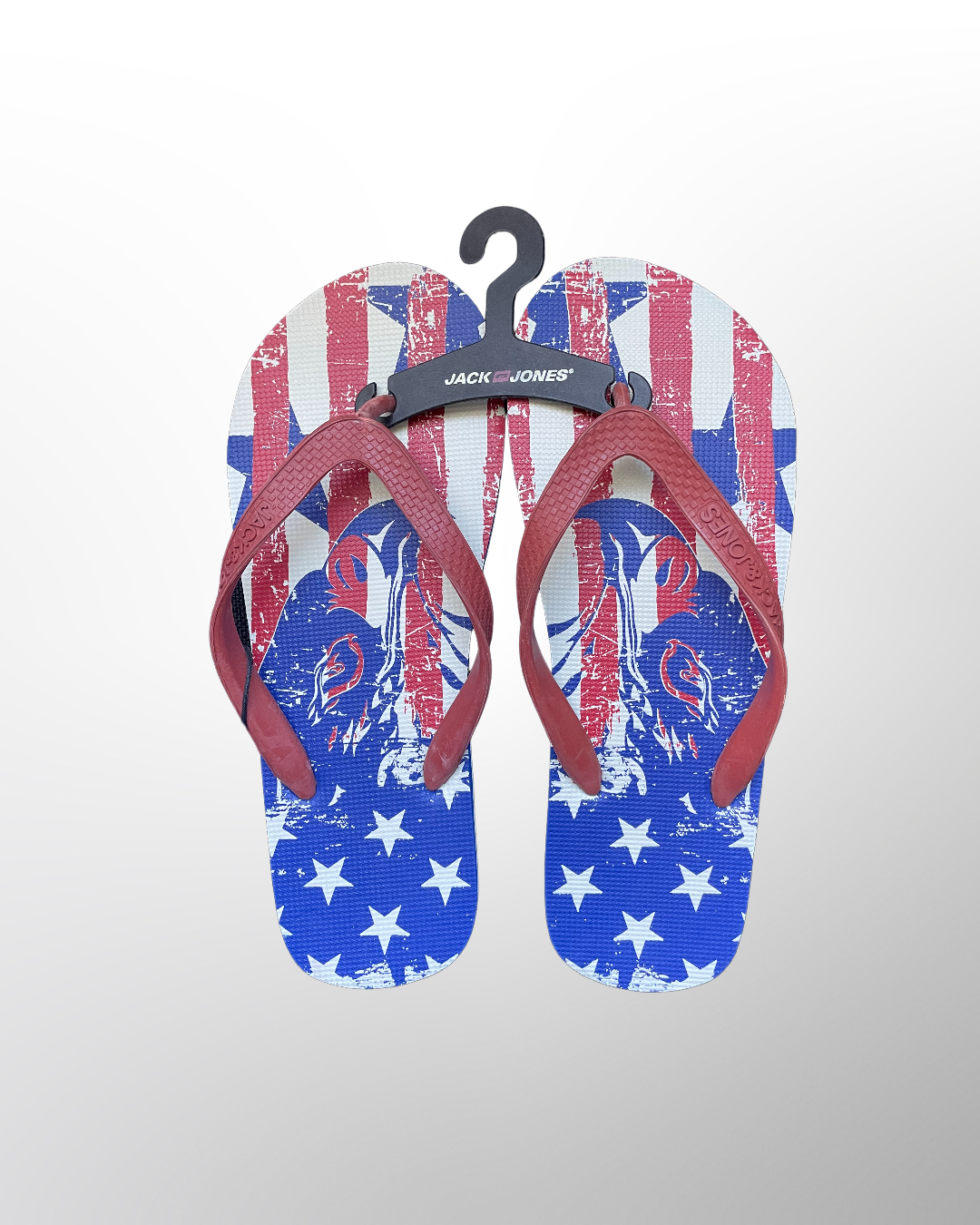 FLAG RUBBER RED - FLIP FLOPS