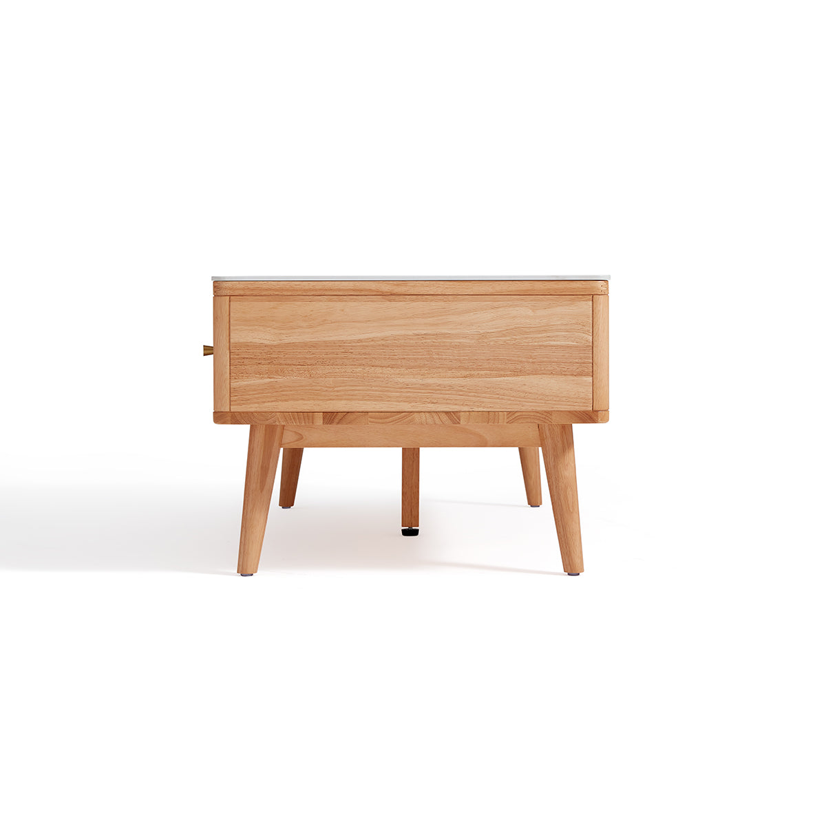 Four Seasons Solid Wood and White Coffee Table-2