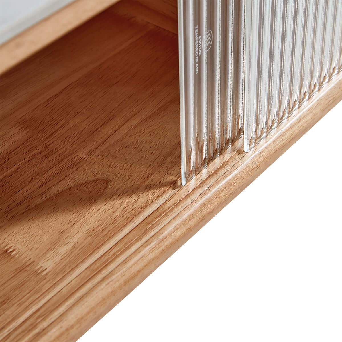 Four Seasons Solid Wood and White Coffee Table-3