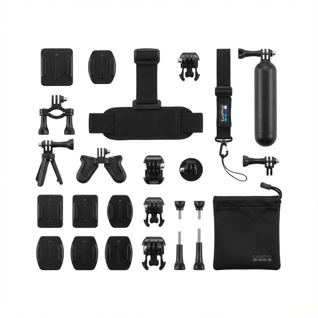 20 i 1 tillbehörskit / 20 tillbehör GoPro