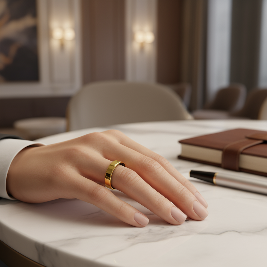 Smart Ring - Upptäck framtidens hälsoövervakning – på ditt finger