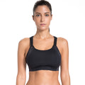 High Impact Mesh Insert Wireless Running Bra-0