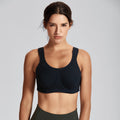 High Impact Workout Bra with Removable Cups-0