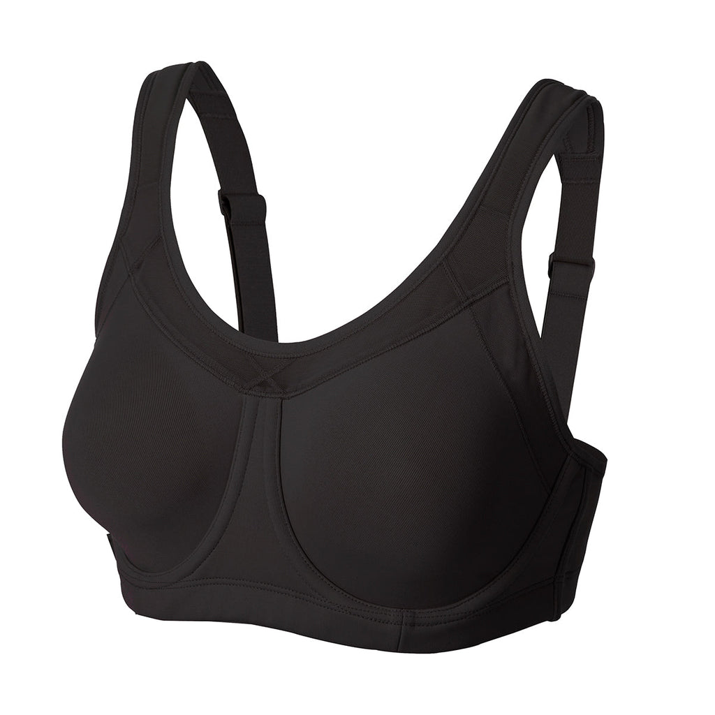 High Impact Workout Bra with Removable Cups-3