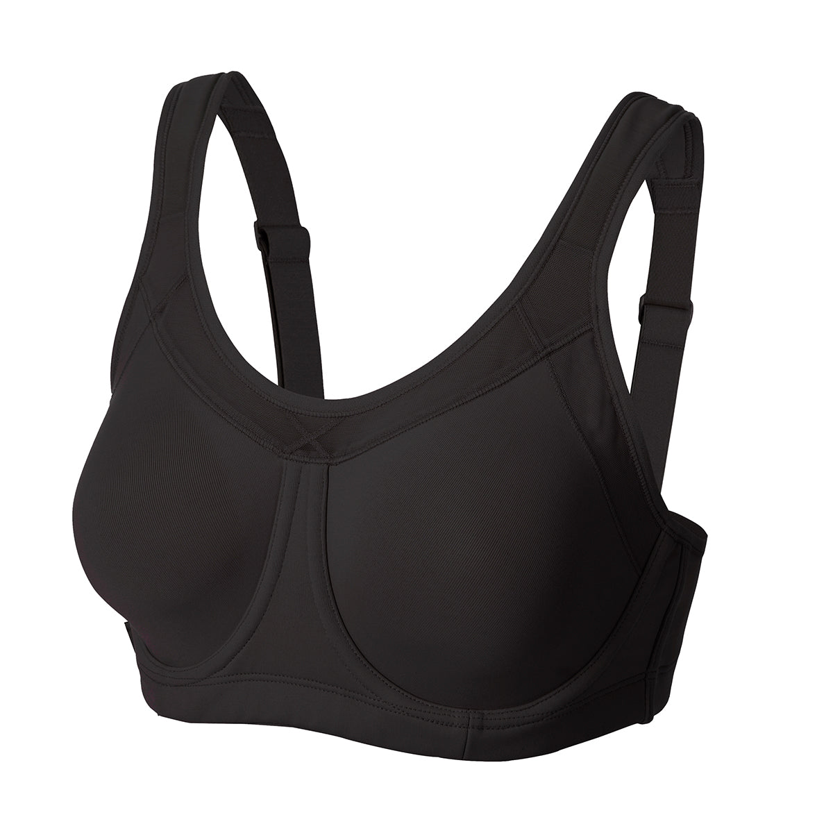High Impact Workout Bra with Removable Cups-3