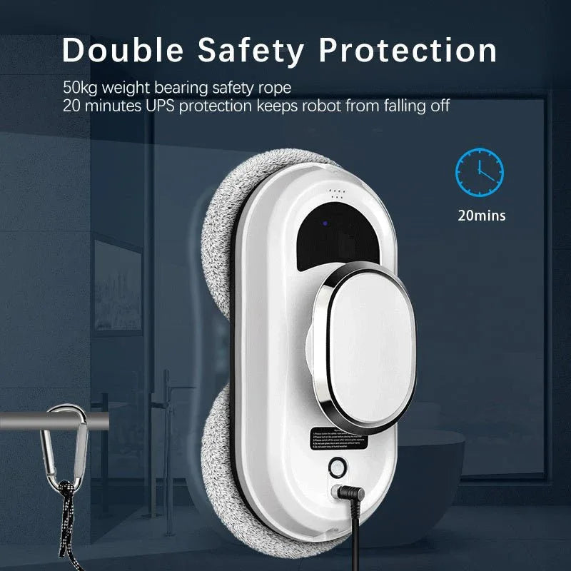 Intelligent Smart 5600Pa Suction Window Cleaning Robot