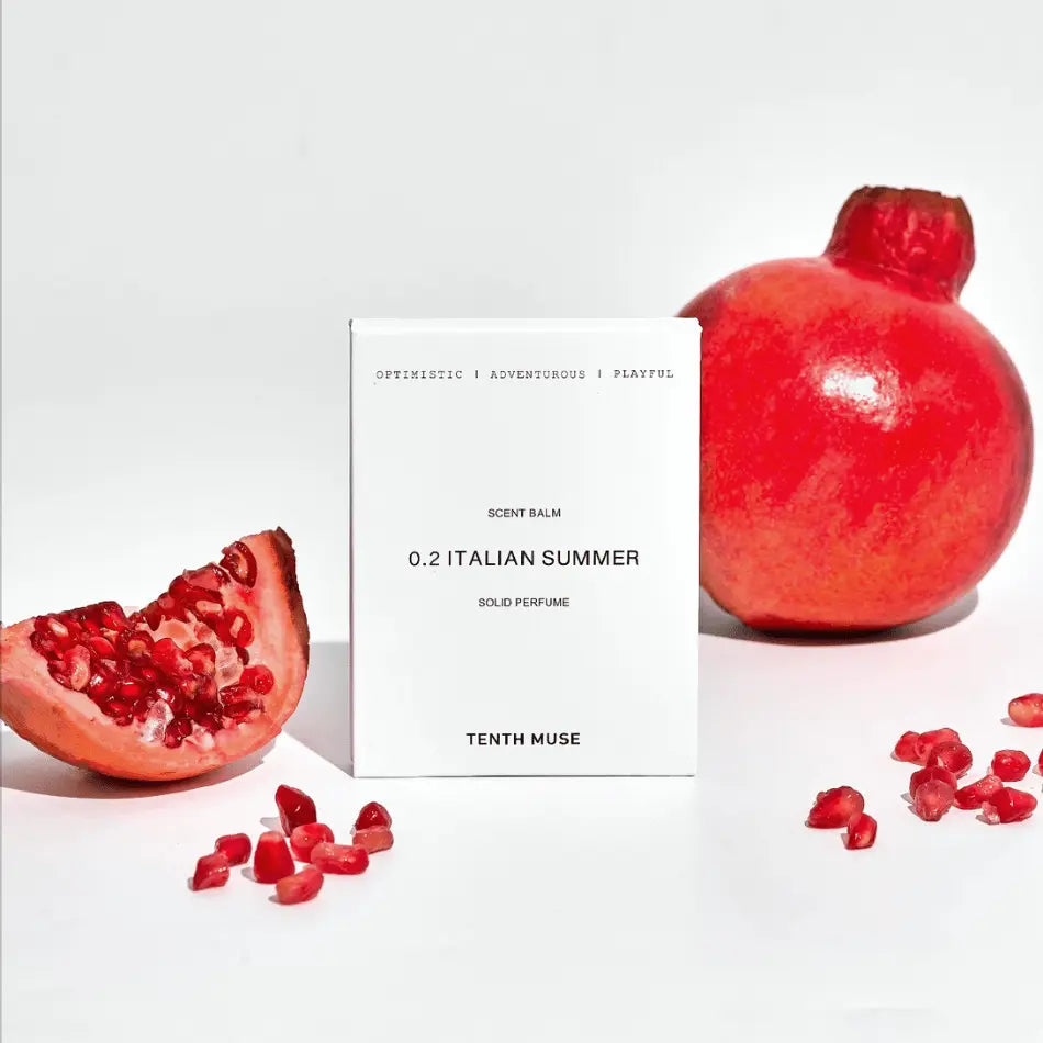 Solid parfym set - Grön etui