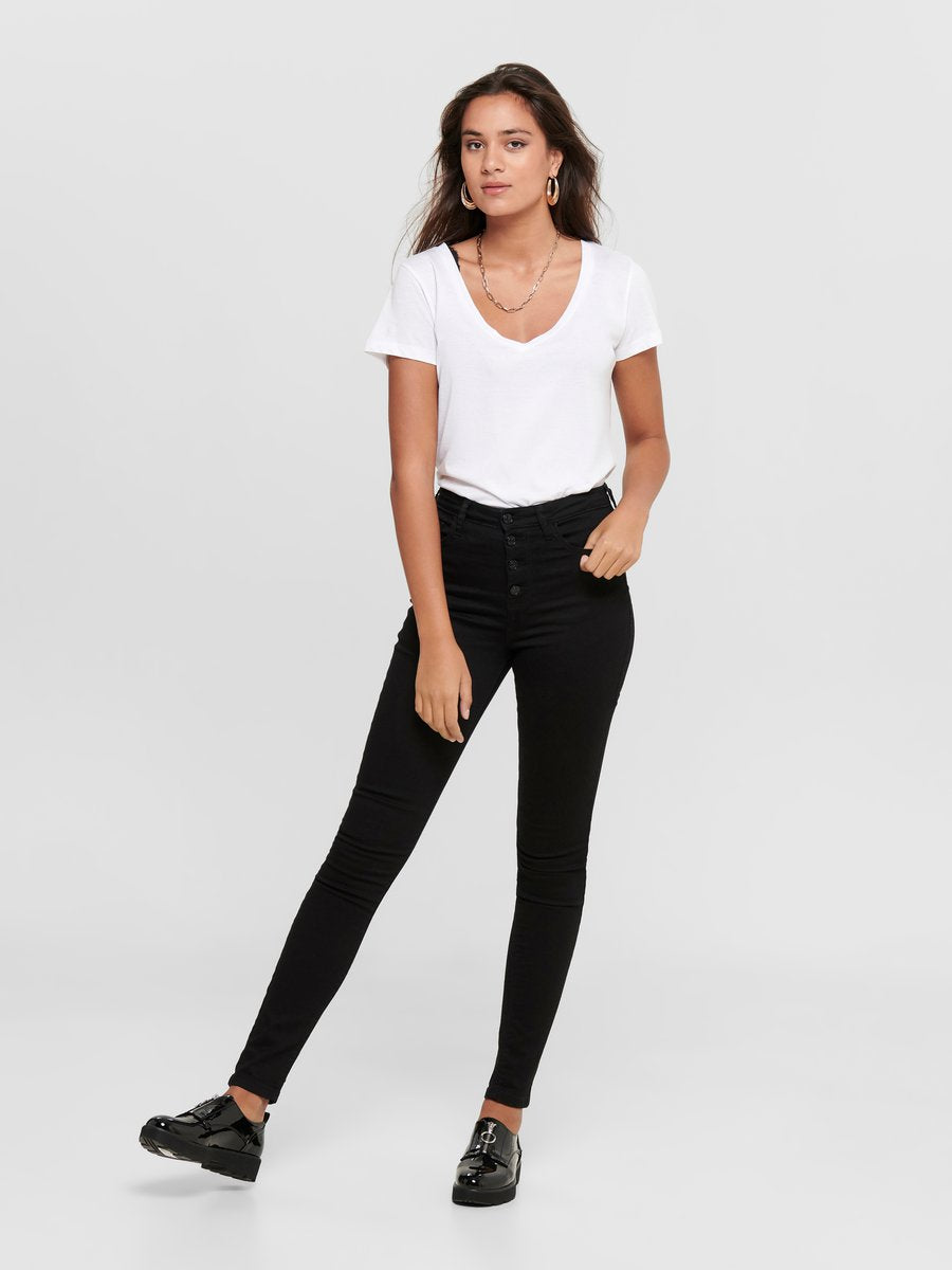 JONA ​​SKINNY HIGH JEANS BUT FLY
