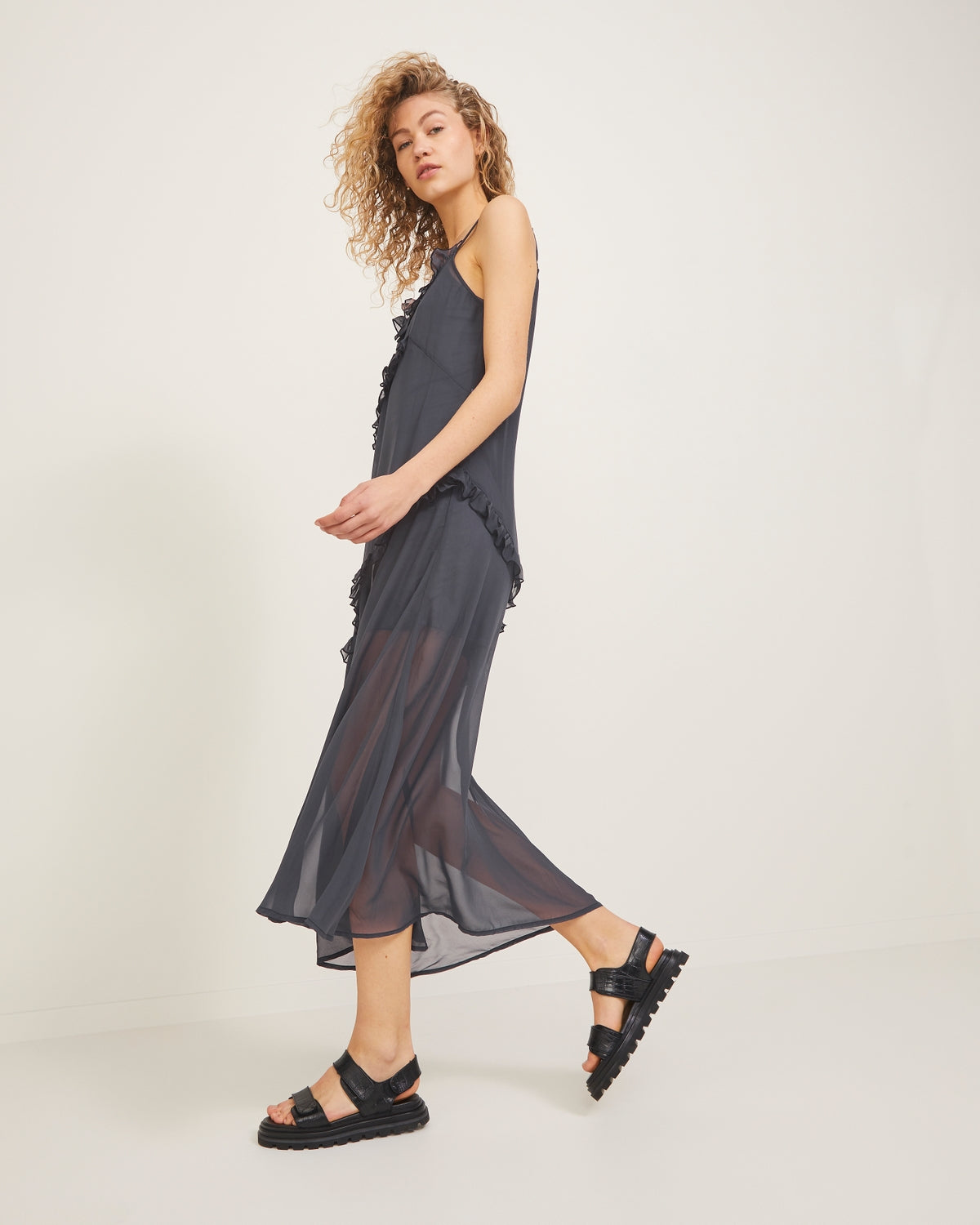 KASSIE LONG PURE DRESS