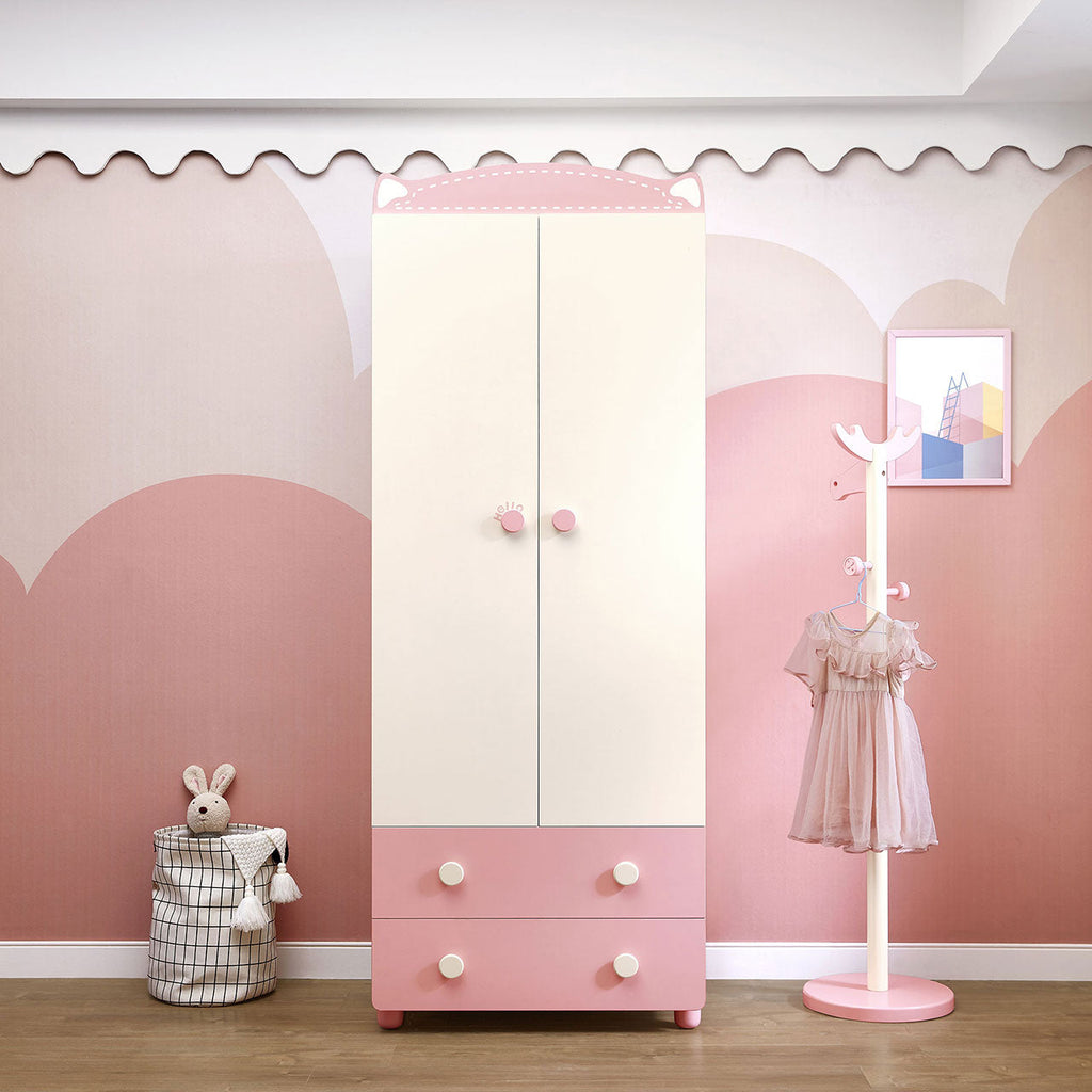 Kitty Cat Pink Wardrobe-0