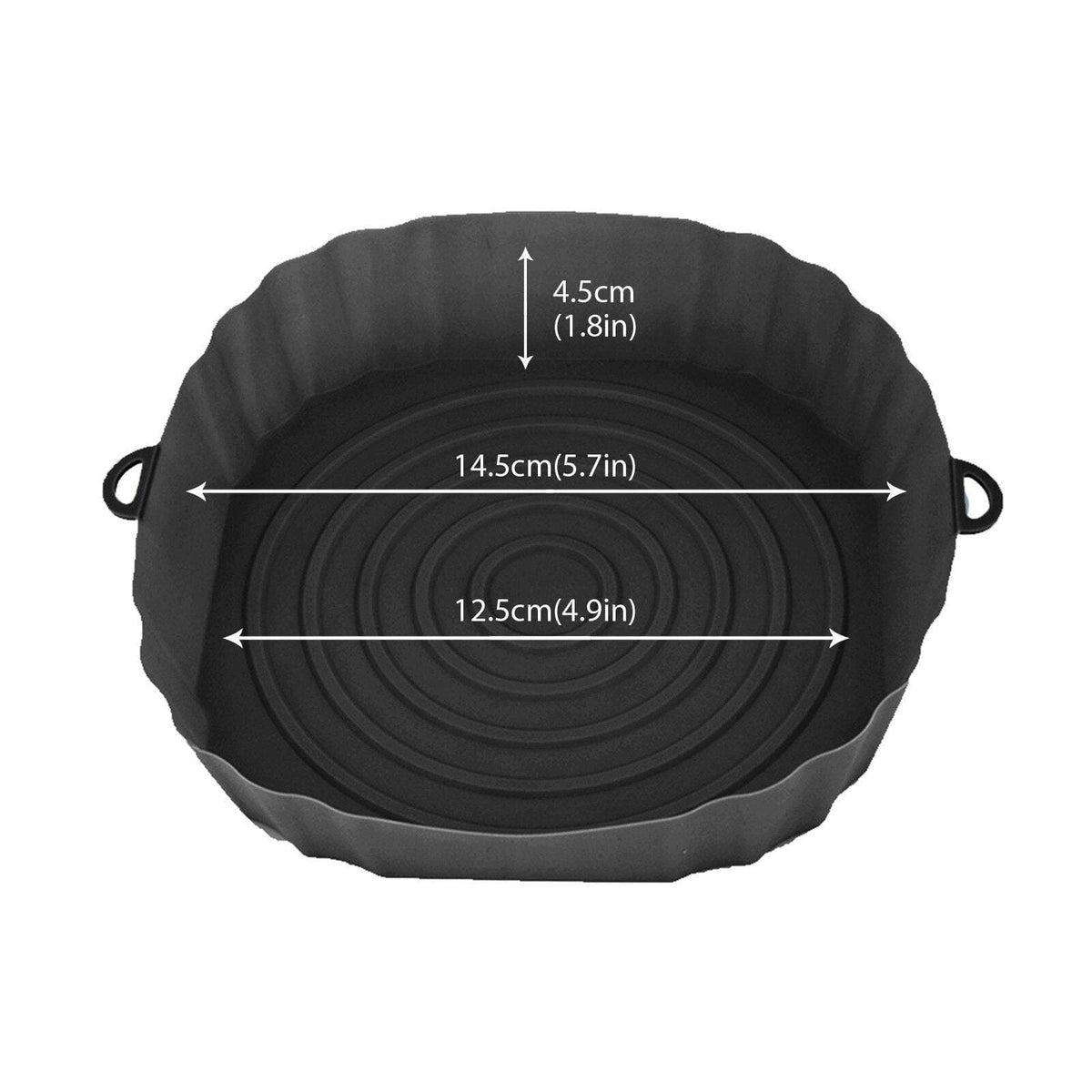 Kladdfri - Silikonform för Airfryer och Ugn