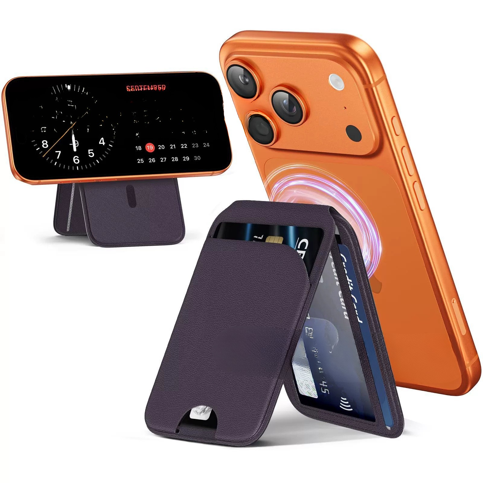 Magnetisk Korthållare för Mobil – Slitstark & Slimmad Mode