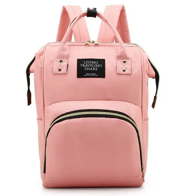 Large Capacity Oxford Cloth Diaper Bag Backpack