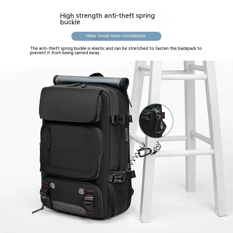 Large Capacity Waterproof Travel Bag Men's Backpack
