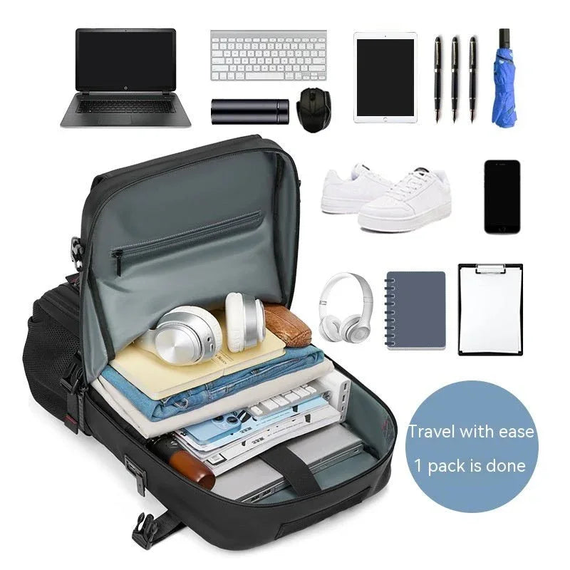 Large Capacity Waterproof Travel Bag Men's Backpack